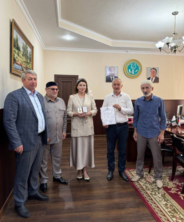 Министр культуры Республики Ингушетия Залина Льянова отмечена орденом «За вклад в культуру»